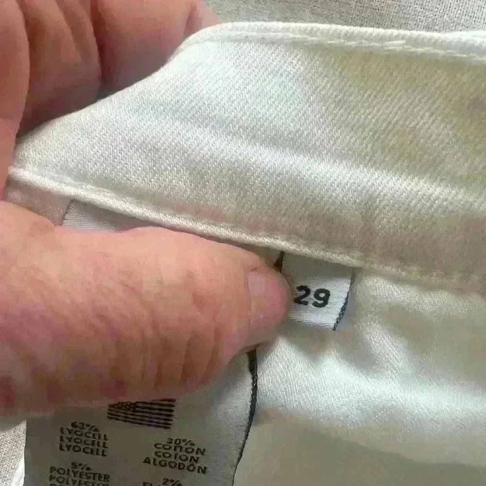 SIWY white Emmylou Jeans 29. High Waist Ankle Flare. NWT. - Picture 11 of 16